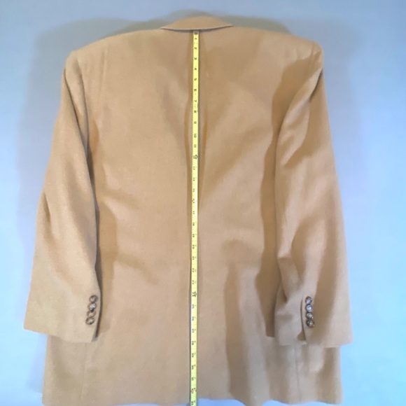 Men’s Camel Hair Sport Coat ?46R Camel Tan Heritage Style Luxury Blazer Classic - Picture 9 of 10